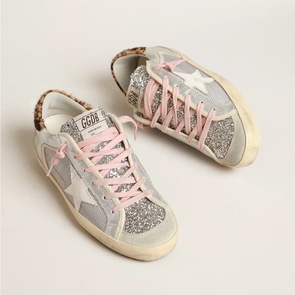 Golden Goose •LTD Edition• silver glitter Superstars — size 40 / US women’s 10